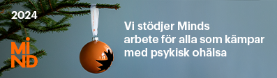 Vi stödjer Minds arbete för alla som kämpar med psykisk ohälsa